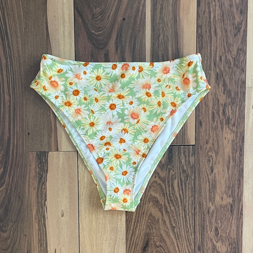 Wild fable Floral High-Waisted Bikini Bottom
